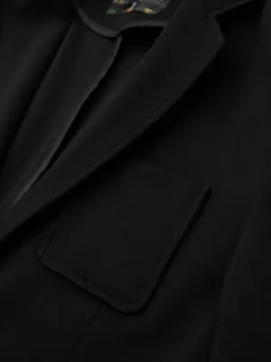 Pánské sako OMBRE OM-BLZB-0101 BLACK