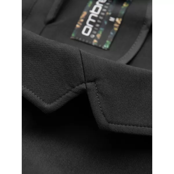 Pánská sako OMBRE OM-BLZB-0101 GRAPHITE 