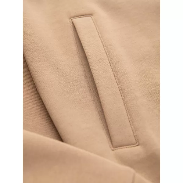  Pánská mikina OMBRE OM-SSDS-0131 BROWN 