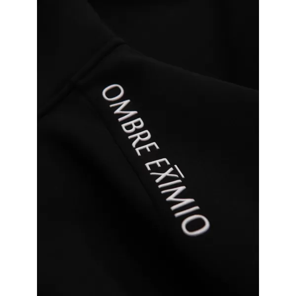  Pánská mikina OMBRE OM-SSZP-0211 BLACK 