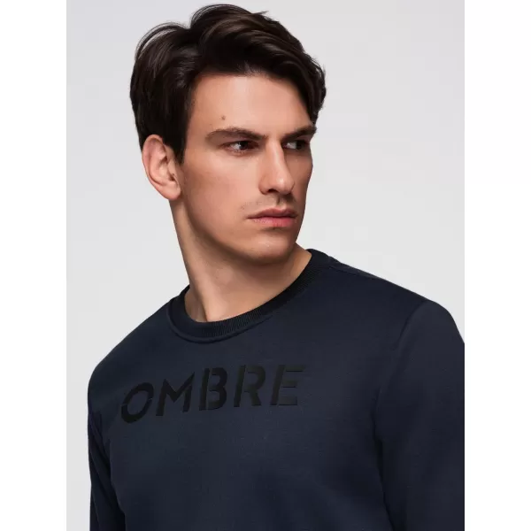  Pánská mikina OMBRE B1711 NAVY BLUE 