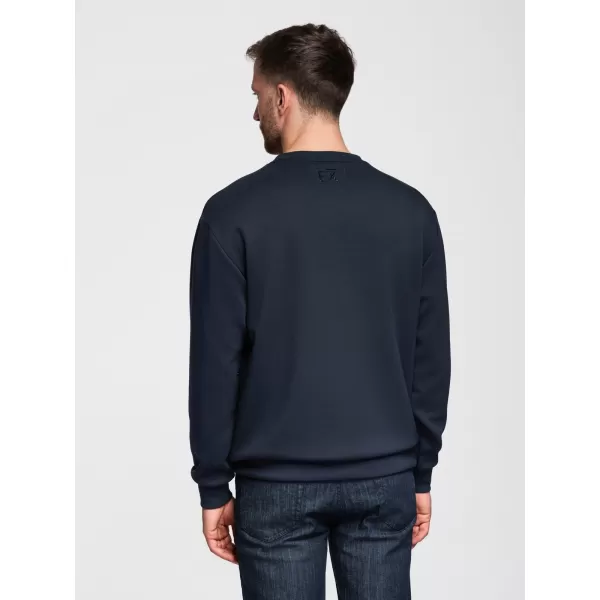  Pánská mikina OMBRE OM-SNBC-0199 DARK BLUE 