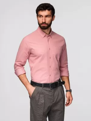 Pánská košile OMBRE K700 PINK