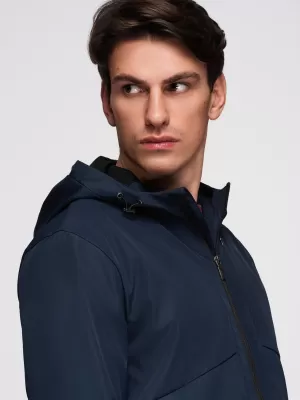 Pánská bunda OMBRE C640 NAVY BLUE