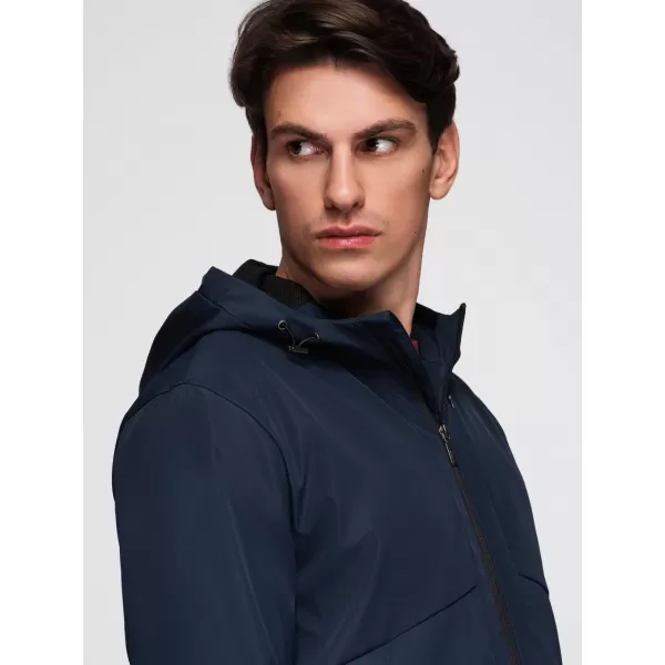  Pánská bunda OMBRE C640 NAVY BLUE 