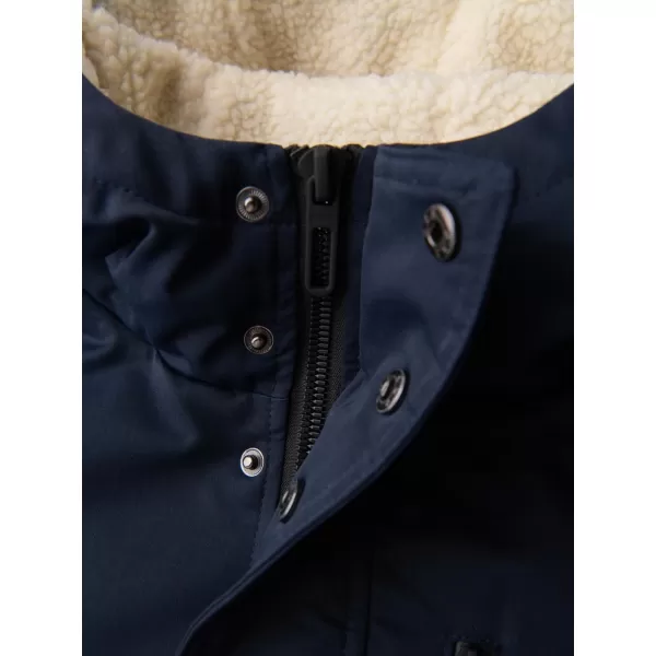  Pánský kabát OMBRE OM-JAPJ-0316 NAVY BLUE 