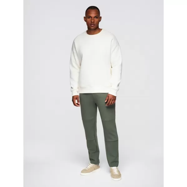  Pánské tepláky OMBRE OM-PASK-0281 DARK OLIVE GREEN 