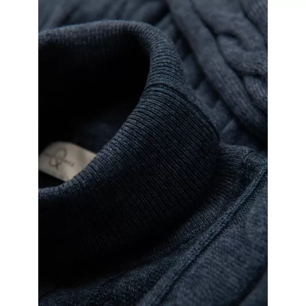  Pánský svetr OMBRE OM-SWTN-0157 NAVY BLUE 