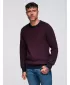 Pánský svetr OMBRE OM-SWSW-0122 MAROON