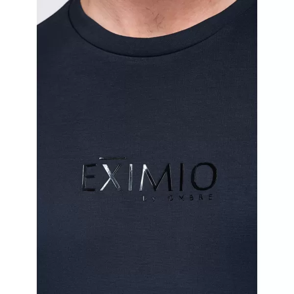  Pánská mikina OMBRE OM-SNBC-0199 DARK BLUE 