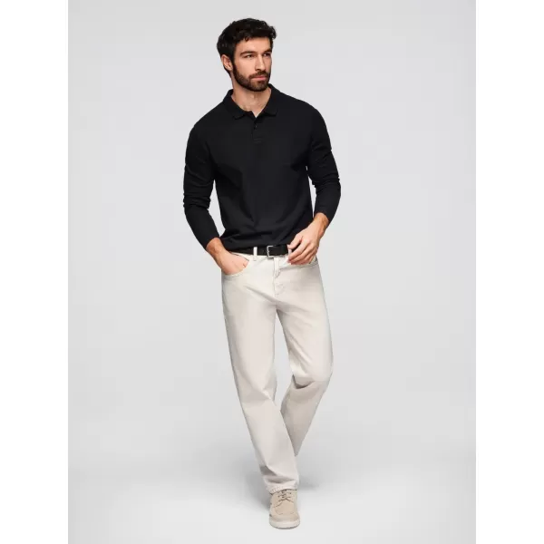  Pánské triko OMBRE OM-POBL-0162 BLACK 