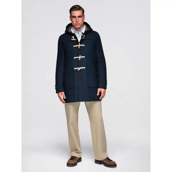  Pánský kabát OMBRE OM-COWC-0131 NAVY BLUE 