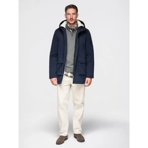  Pánský kabát OMBRE OM-JAPJ-0316 NAVY BLUE 