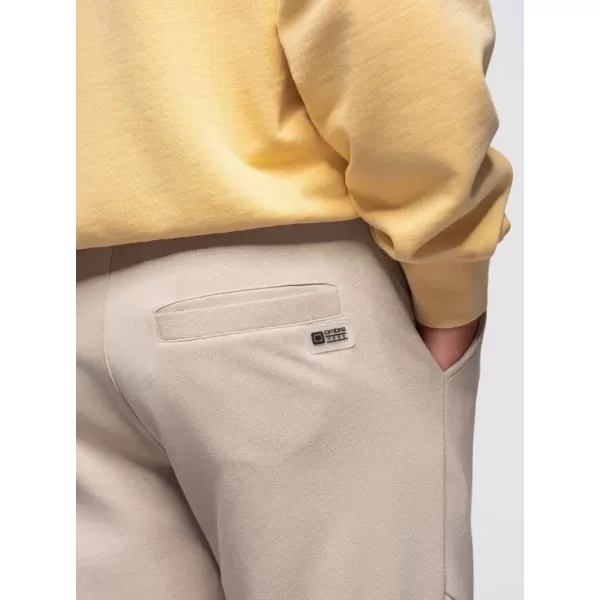  Pánské tepláky OMBRE OM-PASK-0280 BEIGE 