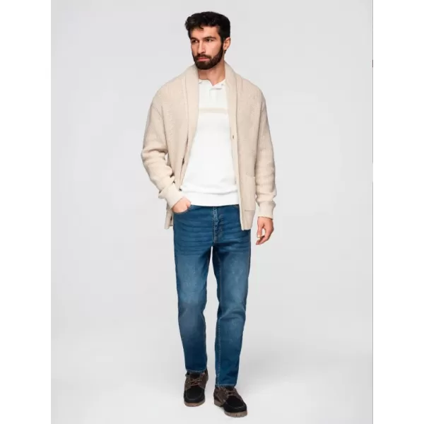  Pánské kalhoty OMBRE OM-PADP-0253 BLUE 