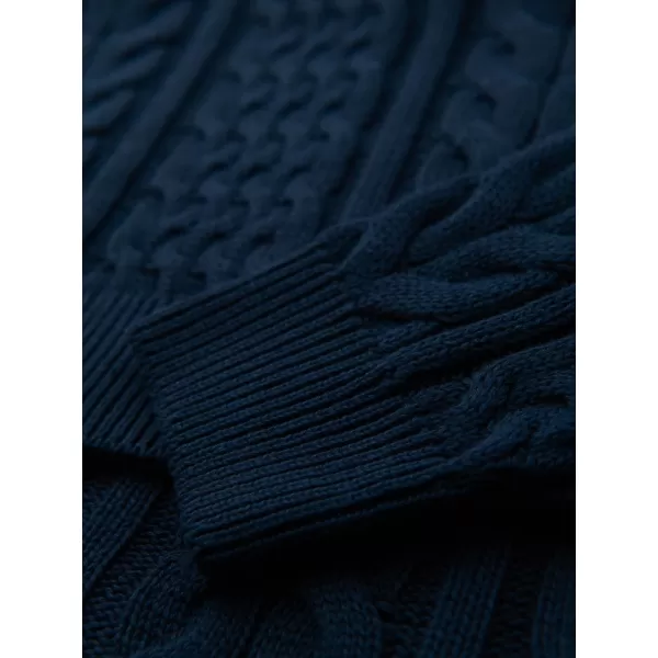  Pánský svetr OMBRE OM-SWSW-0173 NAVY BLUE 