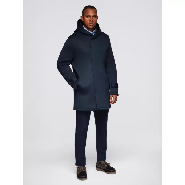  Pánský kabát OMBRE OM-COLC-0144 NAVY BLUE 