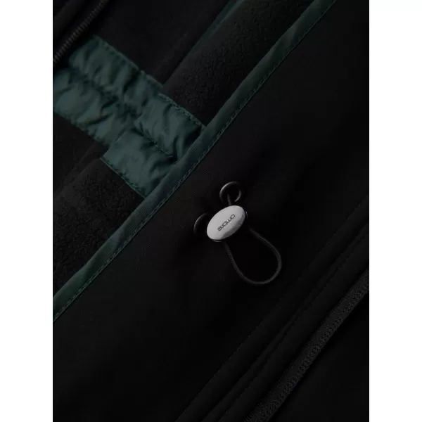  Pánský kabát OMBRE OM-JAPJ-0314 BLACK 