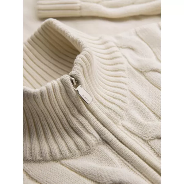  Pánský svetr OMBRE OM-SWZS-0138 CREAM 