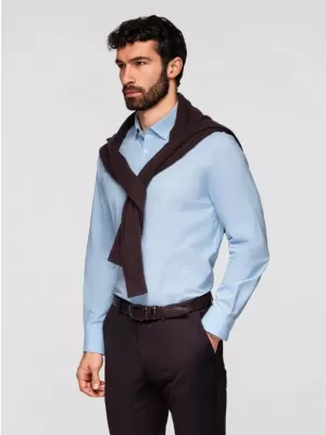 Pánská košile OMBRE K699 BLUE