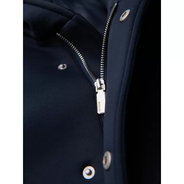  Pánský kabát OMBRE OM-COLC-0144 NAVY BLUE 