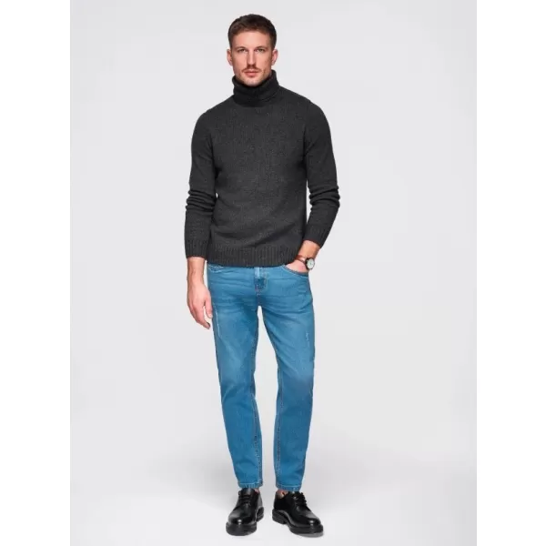  Pánské kalhoty OMBRE OM-PADP-0241 BLUE 