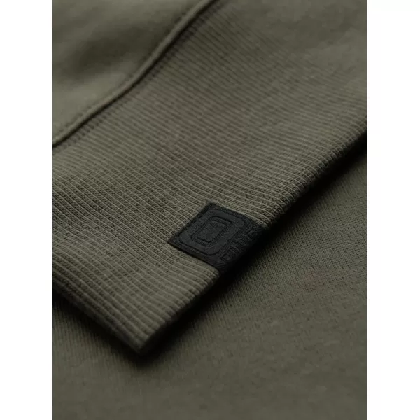  Pánská mikina OMBRE OM-SSNZ-0200 OLIVE 