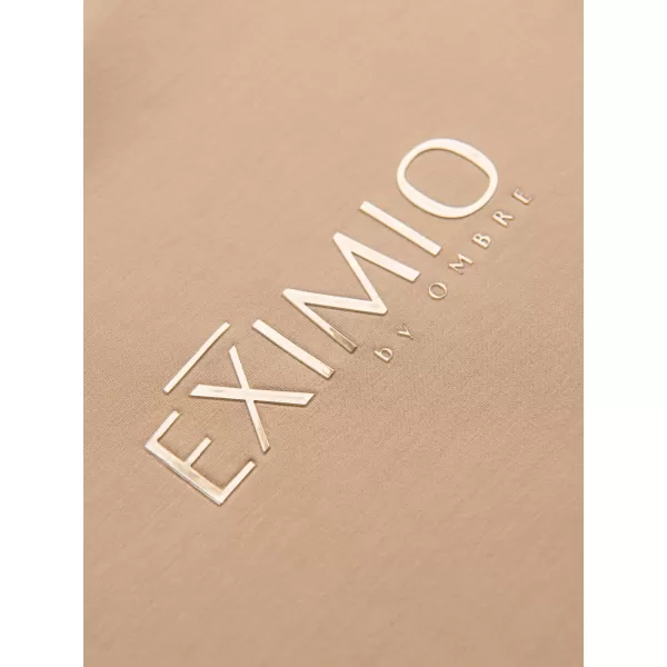  Pánská mikina OMBRE OM-SNBC-0199 BEIGE 