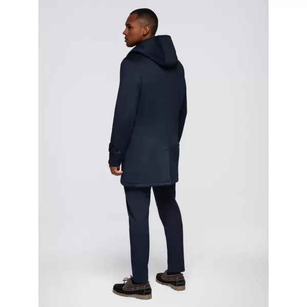  Pánský kabát OMBRE OM-COLC-0144 NAVY BLUE 