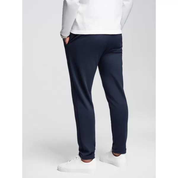  Pánské kalhoty OMBRE OM-PACP-0283 NAVY BLUE 