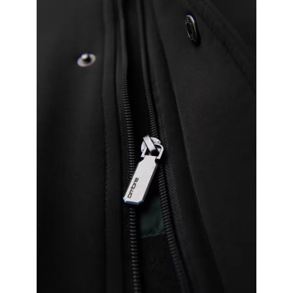  Pánský kabát OMBRE OM-JAPJ-0314 BLACK 