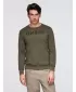 Pánská mikina OMBRE B1711 DARK OLIVE