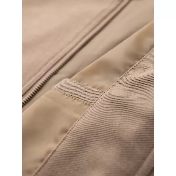  Pánská bunda OMBRE OM-JANP-0159 WARM BEIGE 
