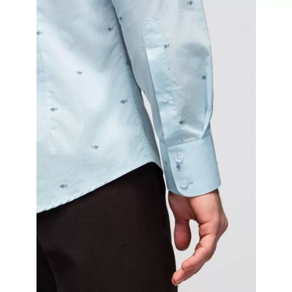  Pánská košile OMBRE K696 WHITE 