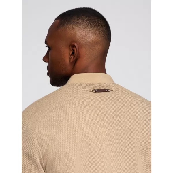  Pánská bunda OMBRE OM-JANP-0159 WARM BEIGE 