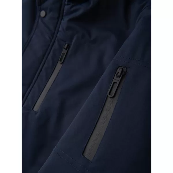  Pánský kabát OMBRE OM-JAPJ-0316 NAVY BLUE 