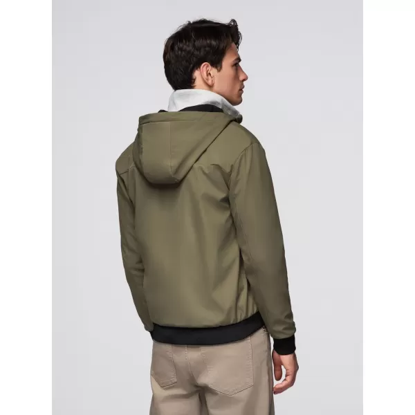 Pánská bunda OMBRE C640 OLIVE 