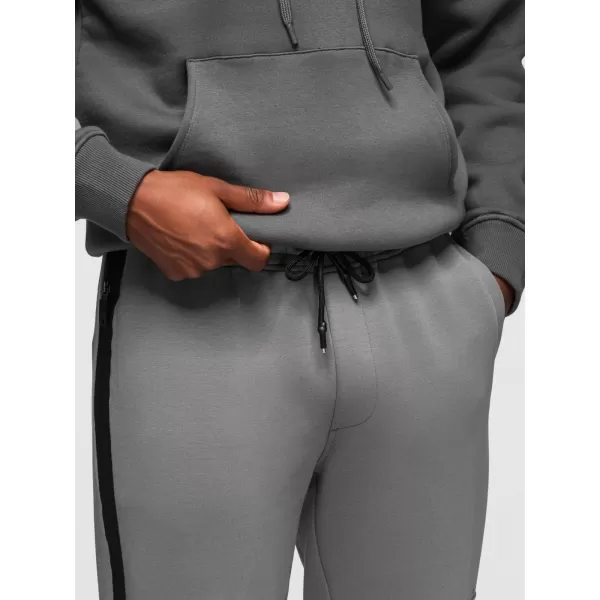  Pánské tepláky OMBRE OM-PASK-0281 GREY 