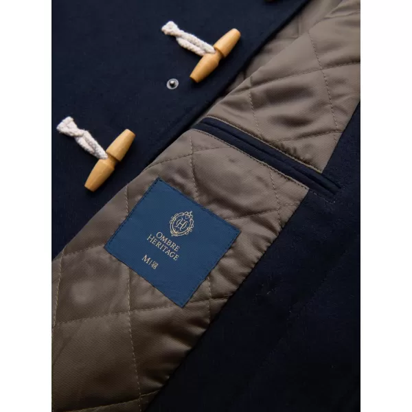  Pánský kabát OMBRE OM-COWC-0131 NAVY BLUE 