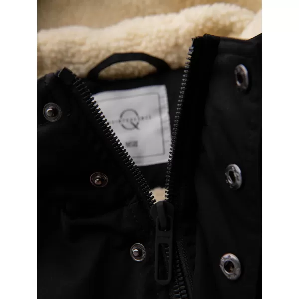  Pánský kabát OMBRE OM-JAPJ-0316 BLACK 