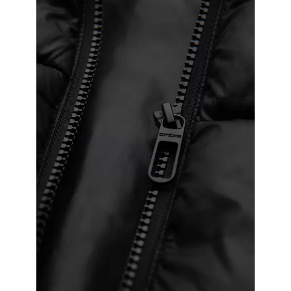  Pánská bunda OMBRE OM-JAHP-0235 BLACK 