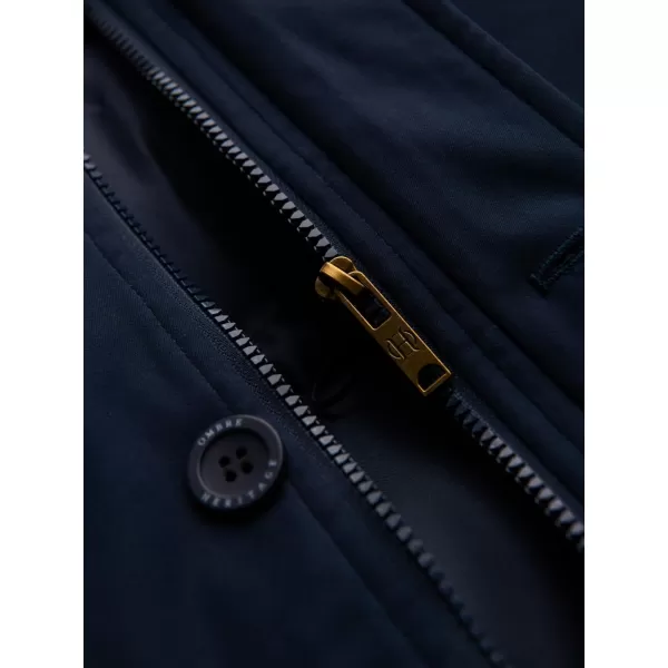  Pánská parka OMBRE OM-JAPJ-0287 NAVY BLUE 