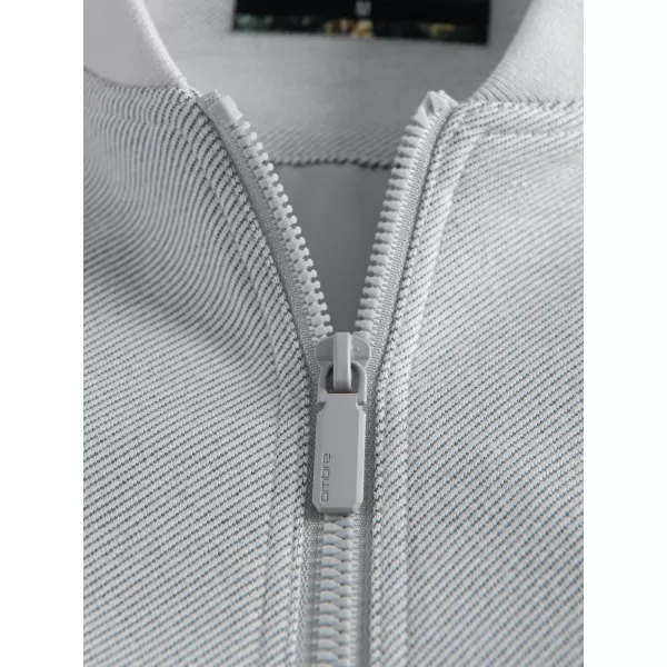  Pánská bunda OMBRE OM-JANP-0159 LIGHT GREY 