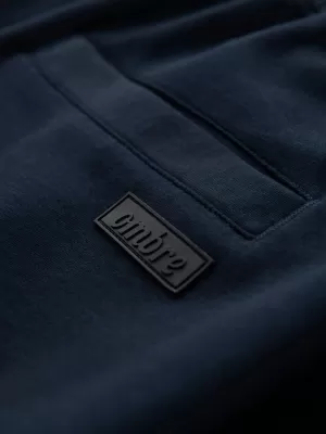 Pánské tepláky OMBRE OM-PASK-0281 DARK BLUE