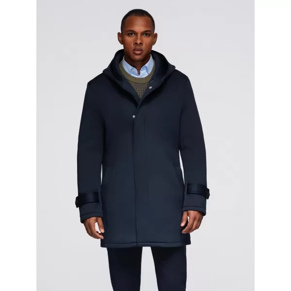  Pánský kabát OMBRE OM-COLC-0144 NAVY BLUE 