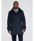 Pánský kabát OMBRE OM-COLC-0144 NAVY BLUE