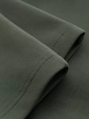 Pánské tepláky OMBRE OM-PASK-0281 DARK OLIVE GREEN