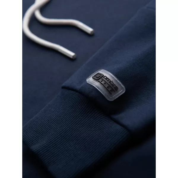  Pánská mikina OMBRE OM-SSNZ-0250 NAVY BLUE 
