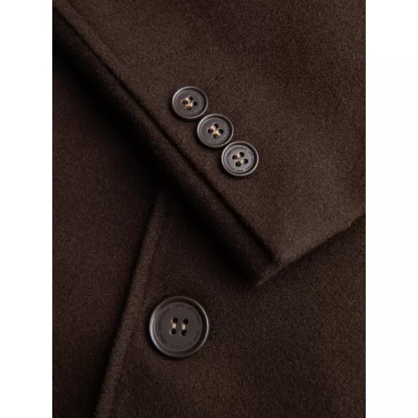  Pánský kabát OMBRE OM-COWC-0135 BROWN 