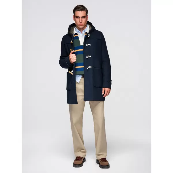  Pánský kabát OMBRE OM-COWC-0131 NAVY BLUE 